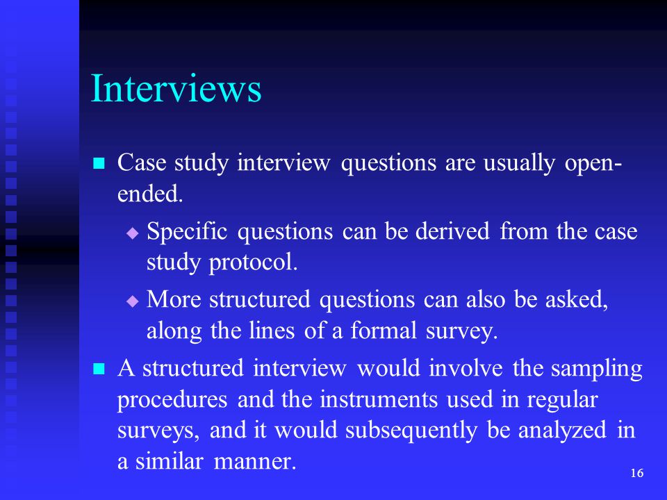 Case interview tips